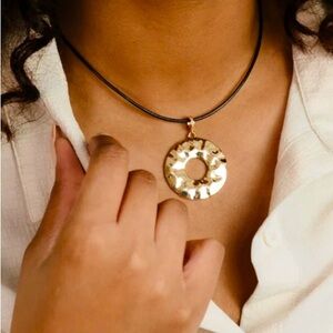Ettika Circle Cord Necklace